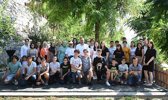 LGS'ye giren öğrenciler bir araya geldi