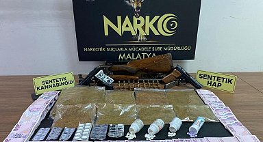 Malatya'da uyuşturucu operasyonu