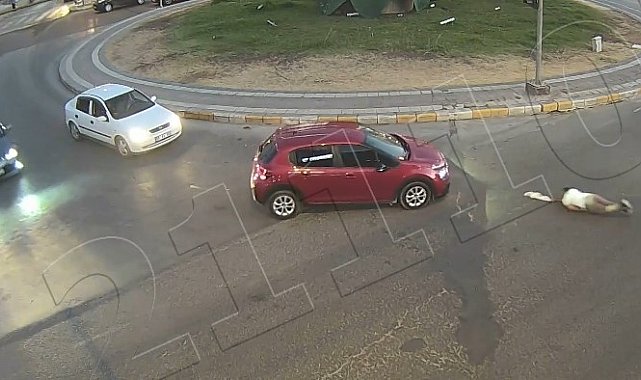 Malatya'daki kazalar kameralara yansıdı
