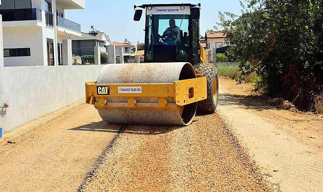 Manavgat Belediyesinden Sarılar ve Sorgun'da asfalt çalışması