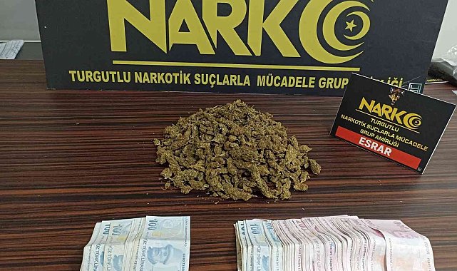 Manisa'da uyuşturucu operasyonu: 4 tutuklama