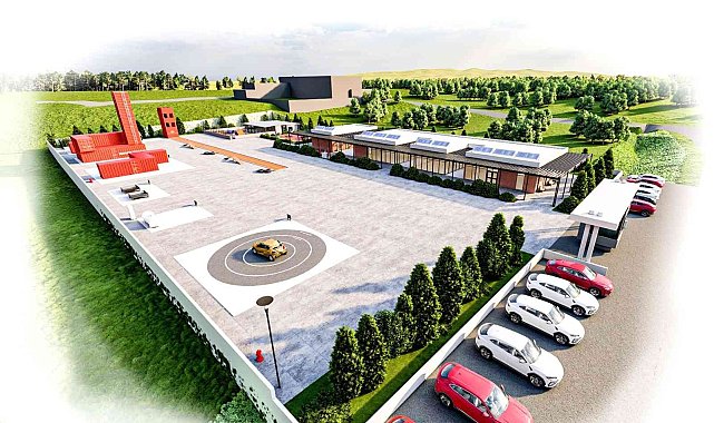 Mersin'de itfaiyeciler için dünya standartlarında eğitim merkezi kuruluyor