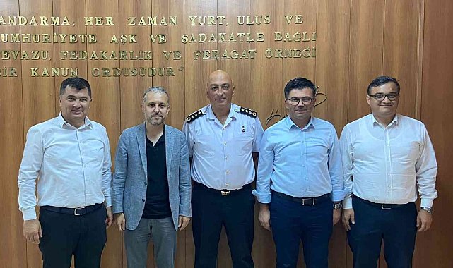 Müdürlerden, Albay Kılıç'a hayırlı olsun ziyareti