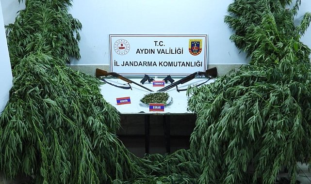 Nazilli'de uyuşturucu operasyonu