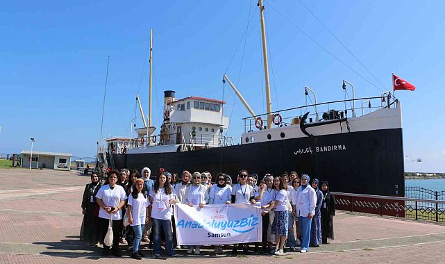 Nevşehirli gençler Samsun'a hayran kaldı
