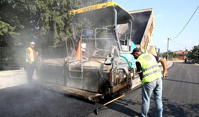 Nilüfer'de yol-asfalt seferberliği