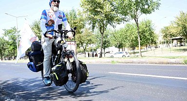 Organ bağışına dikkat çekmek için 7 bin kilometre pedal çevirecek