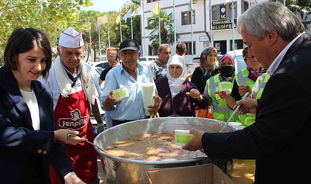 Osmaneli'nde 3 bin kişiye aşure dağıtıldı