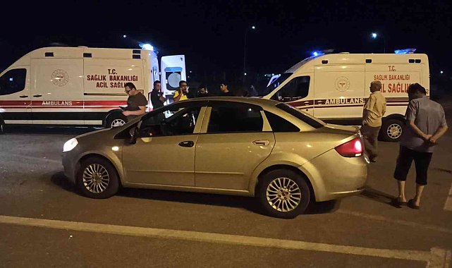 Otomobille triportör çarpıştı: 2 yaralı