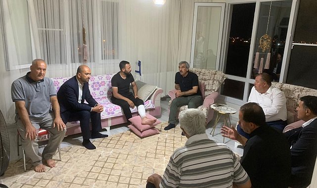 Pençe Kilit Gazisine ziyaret