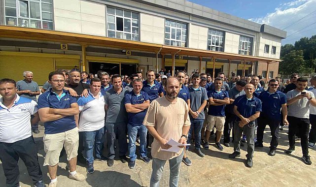PTT işçileri iş bıraktı