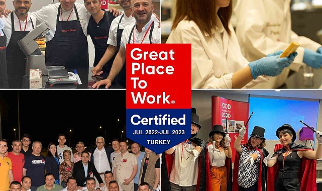 Puratos Türkiye, Great Place to Work Sertifikasyonu'nu tamamladı