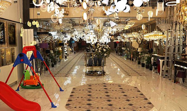 Rana Avize 800 ürün çeşidi ile bölge halkına hizmet veriyor