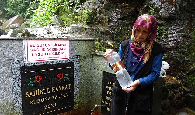 Rizelilerin yıllarca "şifalı" diye içtikleri su zehirli çıkınca hüsrana uğradılar
