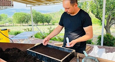 Safranbolu Belediyesi serasında kış hazırlığı
