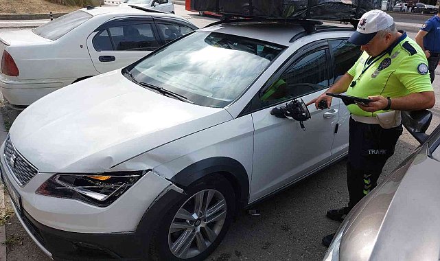 Samsun'da trafik kazası: 1 yaralı