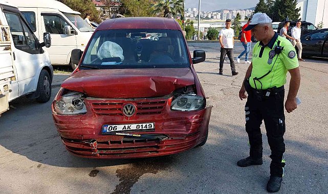 Samsun'da trafik kazası: 2 yaralı