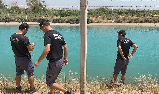 Şanlıurfa'da sulama kanalına düşen çocuğu arama çalışmaları sürüyor