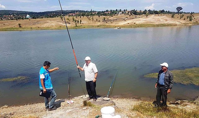 Şaphane'de göletlerde su ürünleri avcılığı ile ilgili denetim