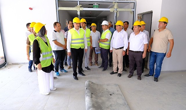 Seydikemer Devlet Hastanesi'nde çalışmalar sona yaklaşıyor