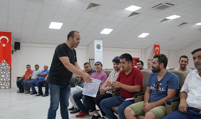 Seydikemer'de düzenlenen futbol turnuvasının fikstür çekimi yapıldı