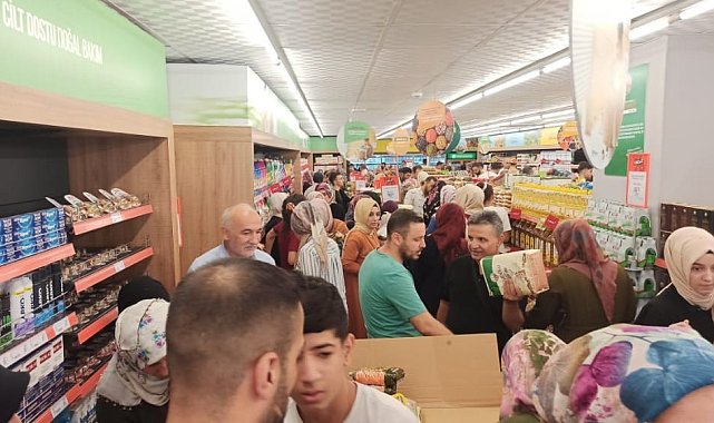 Siirt'te tarım kredi kooperatif marketi açıldı
