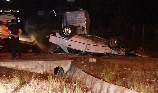 Sinop'ta kaza yapan araç kağıt gibi ezildi: 1 yaralı
