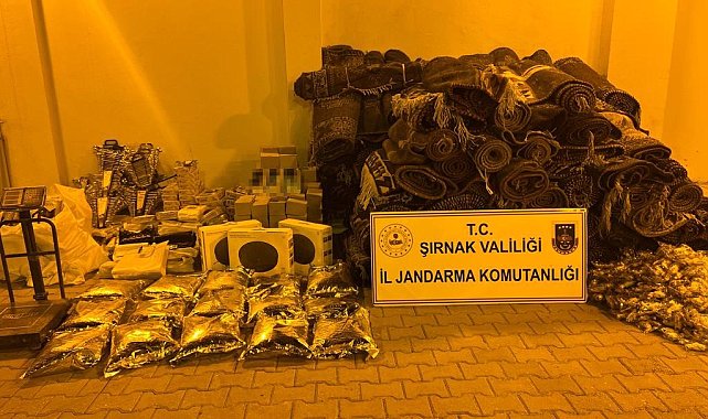 Şırnak'ta kaçakçılık ve asayiş operasyonu: 24 gözaltı
