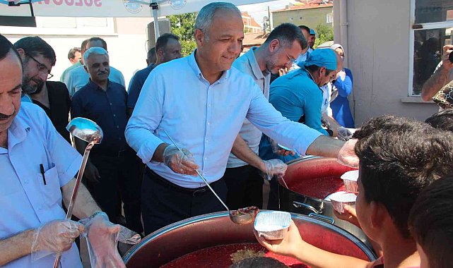 Suluova Belediyesinden 4 bin kişilik aşure ikramı