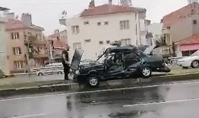 Tavşanlı'da trafik kazası: 1 yaralı