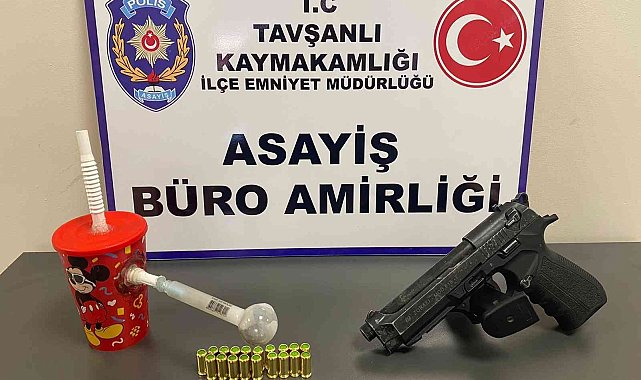 Tavşanlı'da uyuşturucu kullanmak amacıyla toplanan 4 kişi gözaltına alındı