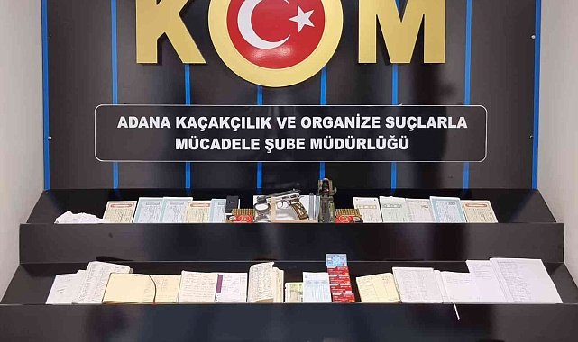 Tefecilerin evinden 8 milyon 350 bin lira değerinde senet çıktı