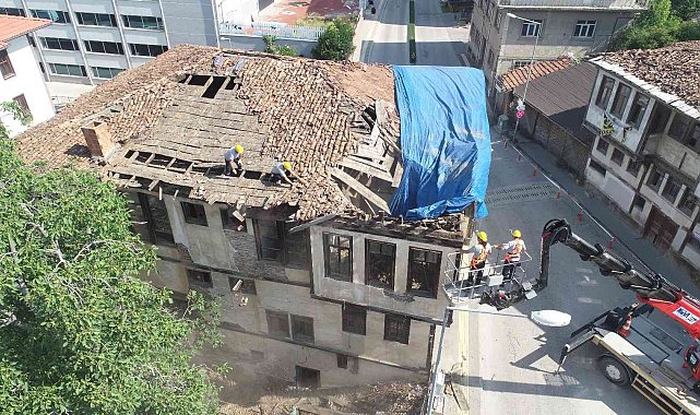 Tehlike oluşturuyordu, tarihi ahşap konak restore edilerek gün yüzüne çıkartılacak
