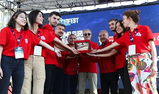 TEKNOFEST "En İyi Takım Ruhu" ödülünün sahibi oldular