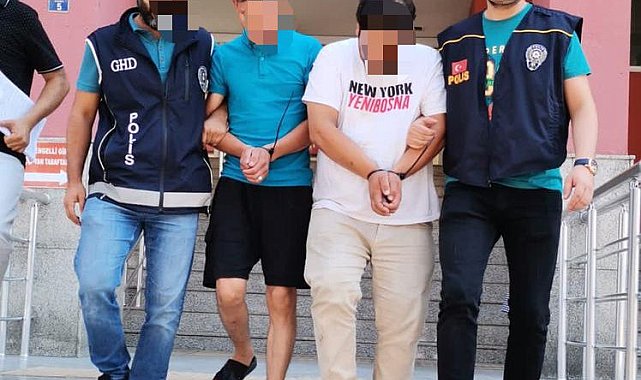 TEM'de durdurulan araçtan 9 düzensiz göçmen çıktı, 2 şüpheli tutuklandı