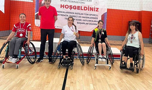 Torku Şekerspor'un Paralimpik Sporcusu Emine Seçkin'den altın madalya