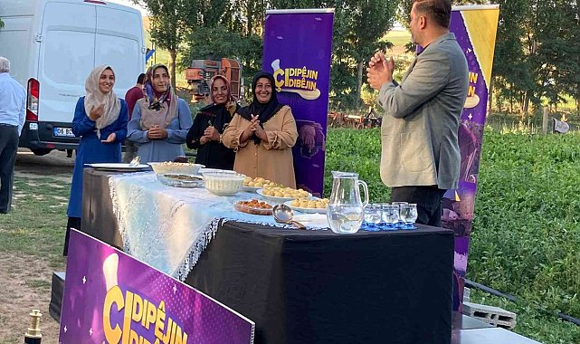 TRT'nin yemek yarışmasında köylüler birbirleriyle kıyasıya mücadele etti