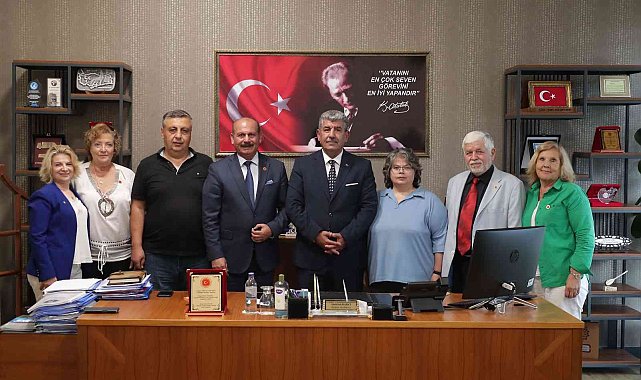 Türkiye Meclis Üyeleri Birliği Genel Başkanı Yalçın Kocabıyık Kütahya Belediyesi'nde