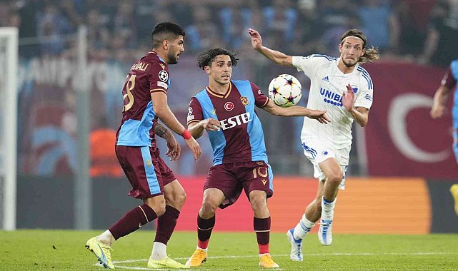 UEFA Şampiyonlar Ligi Play-off: FC Kopenhag: 2 - Trabzonspor: 1
