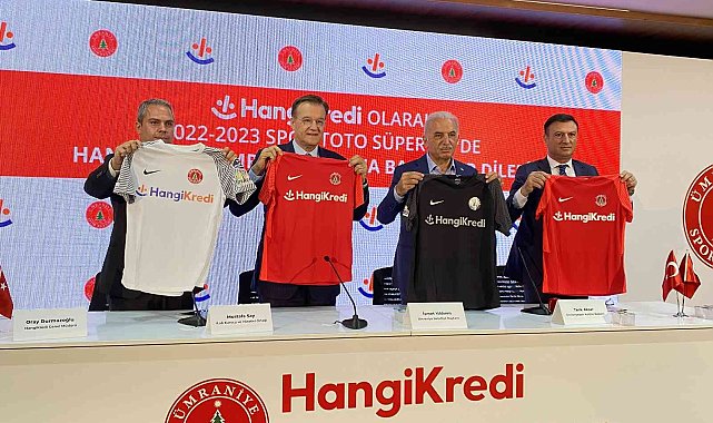 Ümraniyespor isim ve forma sponsorluğu anlaşması imzaladı