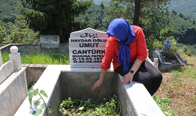 Umut'tan umudu kesen eşi boş mezar yaptırdı