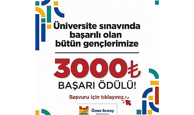 Üniversiteyi kazanan Zeytinburnulu Gençlere 3 Bin TL başarı ödülü