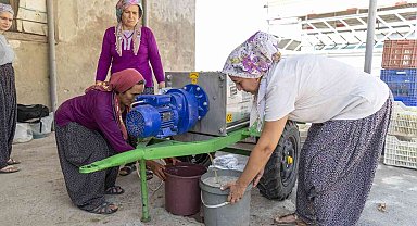 Üzüm sıkma makinesi hibesi üreticilerin yüzünü güldürüyor