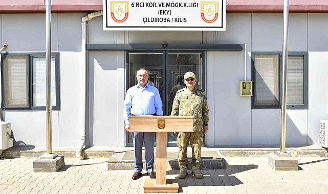 Vali Soytürk'den Kolordu Komutanı Tokel'e ziyaret