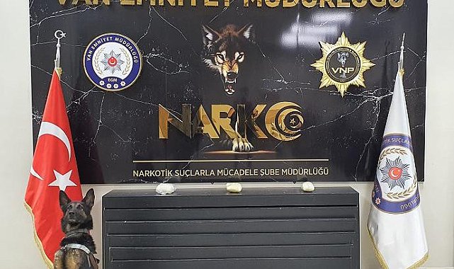 Van'da 2 kilo 934 gram metamfetamin ele geçirildi