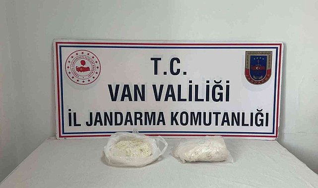 Van'da 4 kilo 454 gram metamfetamin ele geçirildi
