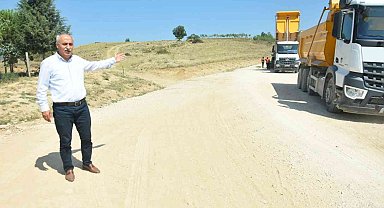 Yenişehir'de asfaltlama çalışmaları hızlandı