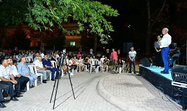 Yeşilyurt'ta sokak konserlerine yoğun ilgi