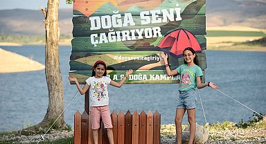 Yoğun ilgi gören doğa kampı hafta içi de başladı