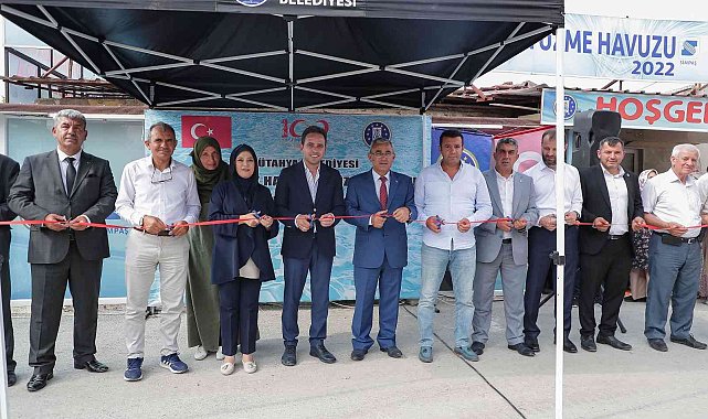 Yoncalı'da Çelik Hamamı'nın havuz kısmı hizmete sunuldu